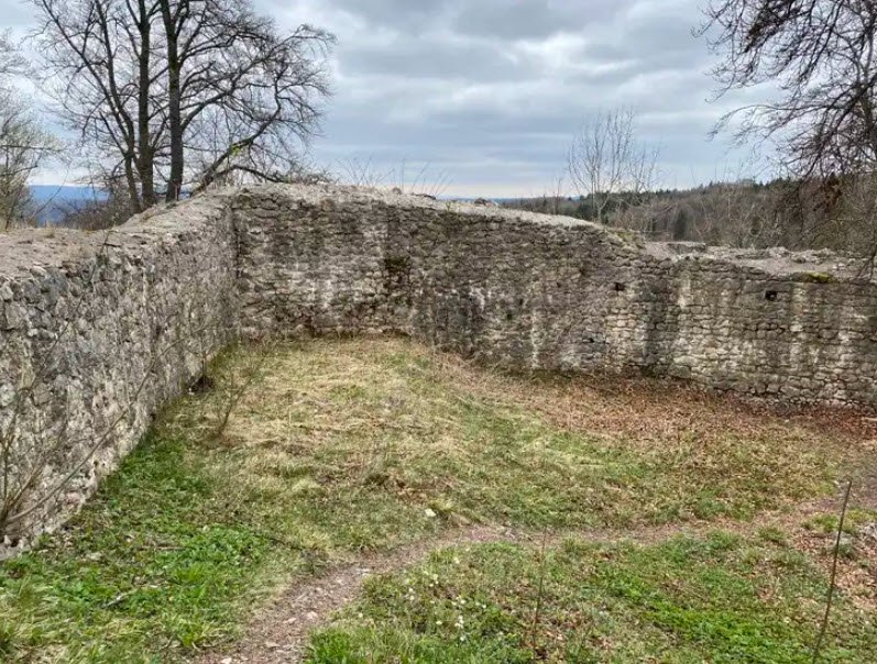 Ruine Leckstein, Burladingen-Gauselfingen, Germany
